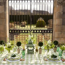 Best Mrs. Alice Green Gingham Tablecloth