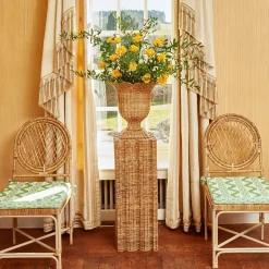 Sale Mrs. Alice Green Ikat Seat Pad Cushion