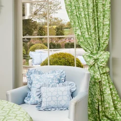 Best Mrs. Alice Green Pagoda Garden Fabric