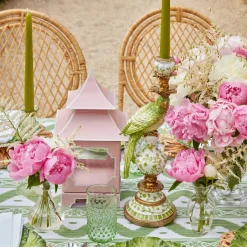 Hot Mrs. Alice Green Parrot Candlescape