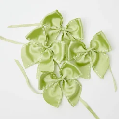 New Mrs. Alice Green Saddle Stitch Napkin Bows (Set Of 4)
