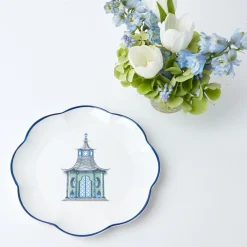Sale Mrs. Alice Green Scalloped Pagoda Starter Plate