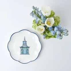 Sale Mrs. Alice Green Scalloped Pagoda Starter Plate