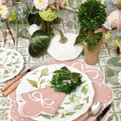 Clearance Mrs. Alice Hand Painted Hummingbird Dinner Plate