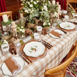 Online Mrs. Alice Heidi & Hans Skier Dinner Plate (Set Of 4)
