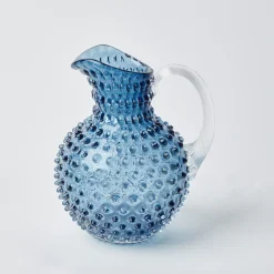Online Mrs. Alice Hobnail Navy Glasses & Jug Set