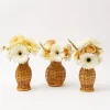 Hot Mrs. Alice Honey Rattan Vase (Set Of 3)