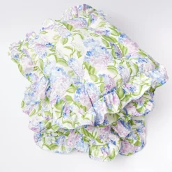Clearance Mrs. Alice Hydrangea Seat Pad Cushions (Set Of 4)