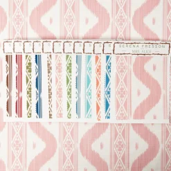 Outlet Mrs. Alice Ikat Stripe Fabric
