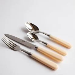 Hot Mrs. Alice Ivory Cutlery Set (4 Piece)