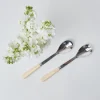 Hot Mrs. Alice Ivory Salad Servers