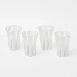 Outlet Mrs. Alice Jubilee Edition Striped Glasses (Set Of 4)