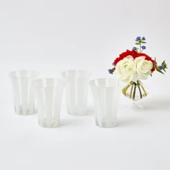 Outlet Mrs. Alice Jubilee Edition Striped Glasses (Set Of 4)