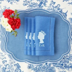Discount Mrs. Alice Jubilee Linen Napkins (Set Of 4)