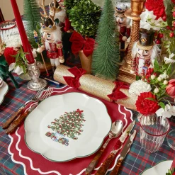 Mrs. Alice Katherine Berry Red Placemats (Set Of 4)