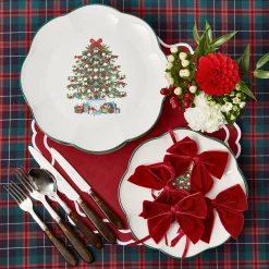 Mrs. Alice Katherine Berry Red Placemats (Set Of 4)