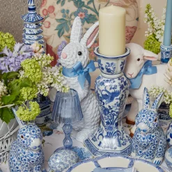 New Mrs. Alice Large Chinoiserie Candle Holder