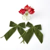 Clearance Mrs. Alice Large Forest Green Napkin Bow (Pair)