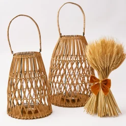 Clearance Mrs. Alice Large Rattan Lantern