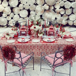 Mrs. Alice Large Ruby Red Velvet Bow