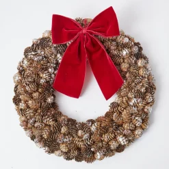 Mrs. Alice Large Ruby Red Velvet Bow
