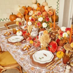 Best Mrs. Alice Leaves Of Autumn Tablecloth