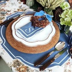 Outlet Mrs. Alice Liberty Blue Napkins (Set Of 4)