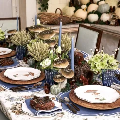 Outlet Mrs. Alice Liberty Blue Napkins (Set Of 4)