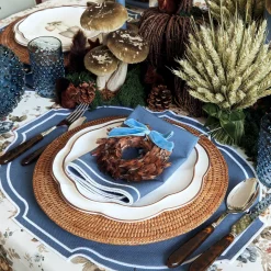 Outlet Mrs. Alice Liberty Blue Napkins (Set Of 4)