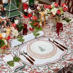 Mrs. Alice Liberty Candy Cane Napkins (Set Of 4)