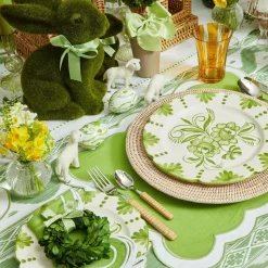 Best Mrs. Alice Light Brown Rattan Effect Cutlery (4Pcs)