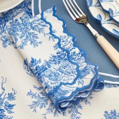 Discount Mrs. Alice Lilibet Toile Napkins (Set Of 4)