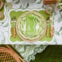 Clearance Mrs. Alice Lily Of The Valley Dinner & Starter Plates (Set Of 4)
