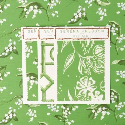 New Mrs. Alice Lily Of The Valley Fabric