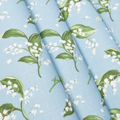 Mrs. Alice Lily Of The Valley Fabric