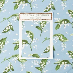 Mrs. Alice Lily Of The Valley Fabric