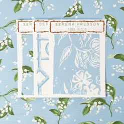 Mrs. Alice Lily Of The Valley Fabric