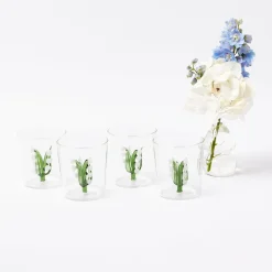 Discount Mrs. Alice Lily Of The Valley Glasses (Set Of 4)