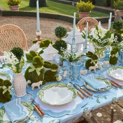 Mrs. Alice Lily Of The Valley Linen Set