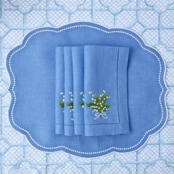 New Mrs. Alice Lily Of The Valley Napkins (Set Of 4)