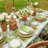 Outlet Mrs. Alice Lily Of The Valley Starter Plates (Set Of 4)