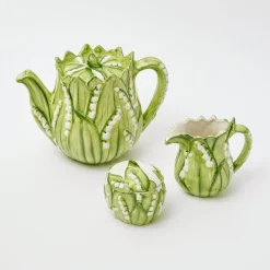 New Mrs. Alice Lily Of The Valley Tea Set