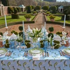 Discount Mrs. Alice Lily Of The Valley White Linen Napkins (Set Of 4)