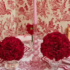 Outlet Mrs. Alice Marguerite Pink Candle Holders (Pair)