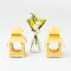 New Mrs. Alice Mini Yellow Pagoda Lantern (Pair)