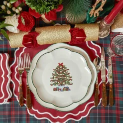 Online Mrs. Alice Christmas Tree Starter Plate (Set Of 4)