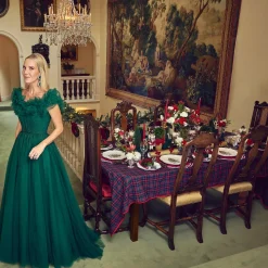 Online Mrs. Alice Christmas Tree Dinner Plate (Set Of 4)