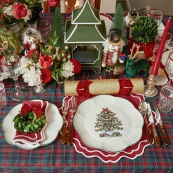 Online Mrs. Alice Christmas Tree Dinner Plate (Set Of 4)
