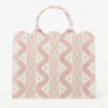 Online Mrs. Alice Tote Bag (Pink Ikat)