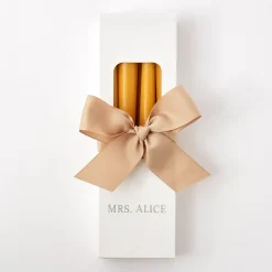 Sale Mrs. Alice Mustard Candles (Set Of 8)